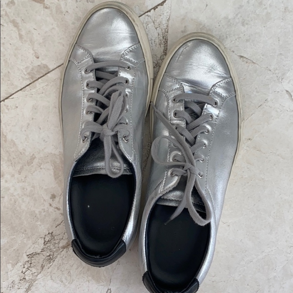 Woman by common projects gray sneaker